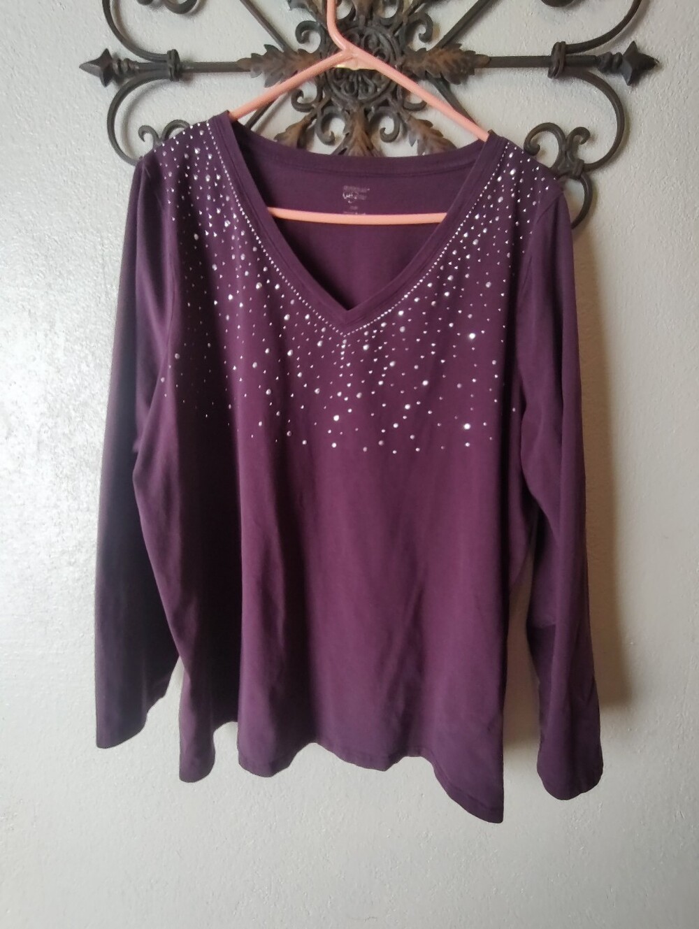 Rhinestone embellished Shirt